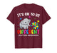 It's Ok to Be Different Elephant for Mom Dad Teachers Autism T-Shirt