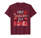 First Valentine As A Grandma Family Proud Expecting New Baby T-Shirt