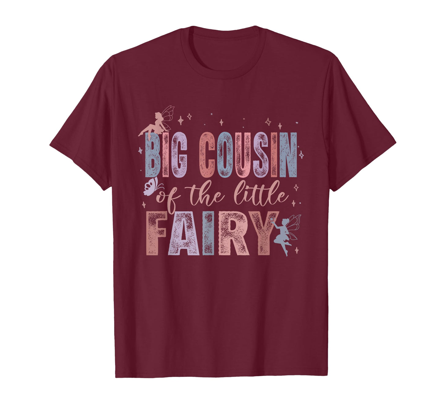 Big Cousin of The Little Fairy 1St Birthday Girl Fairytale T-Shirt