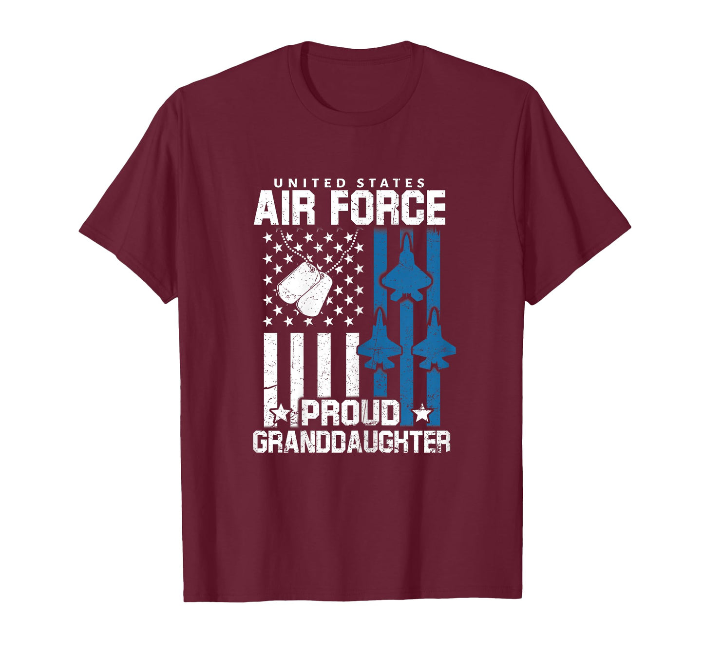 Proud Granddaughter of US Air Force Veteran Family Matching T-Shirt
