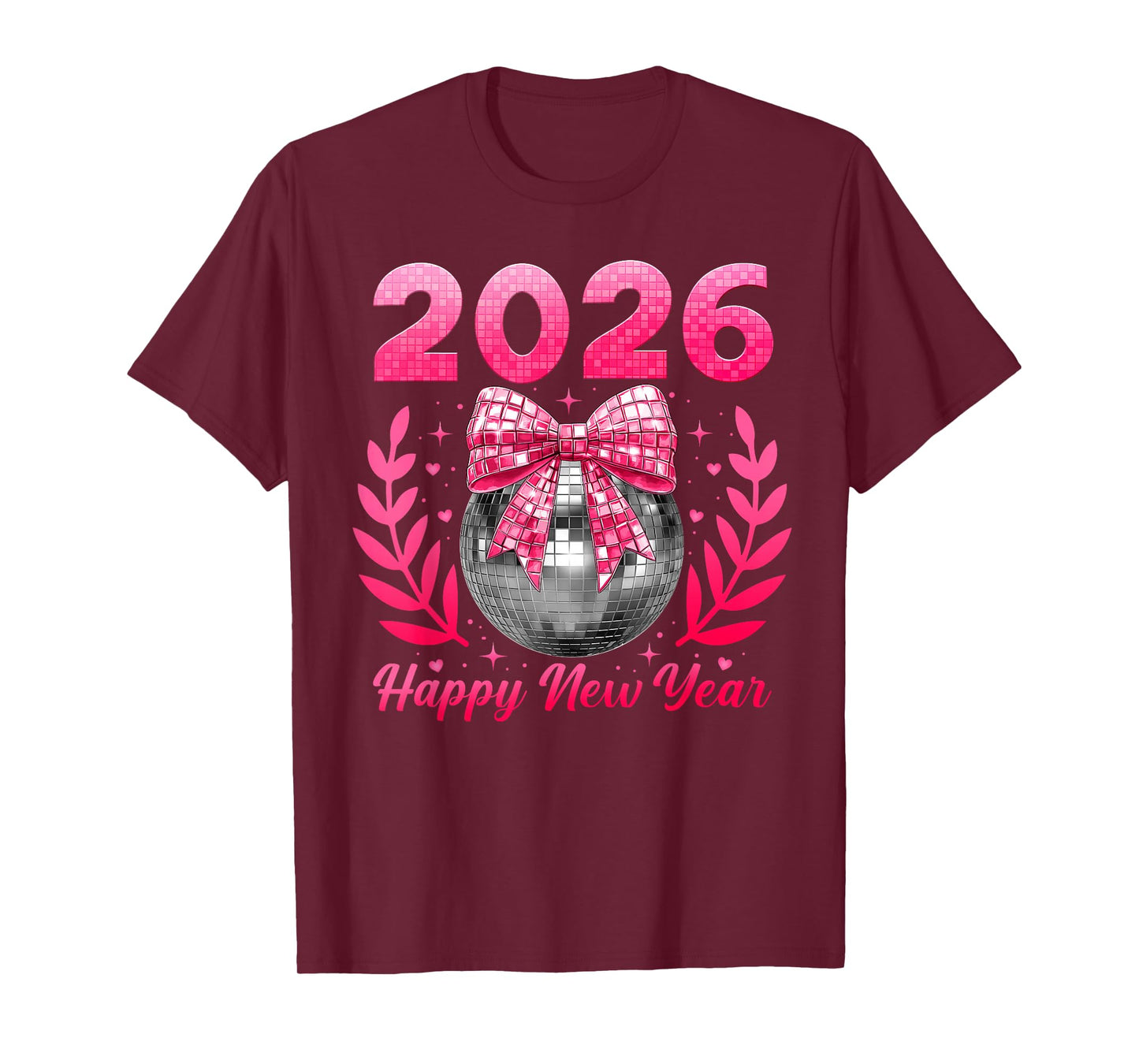 Happy New Year 2026 New Years Eve Party Countdown Fireworks T-Shirt