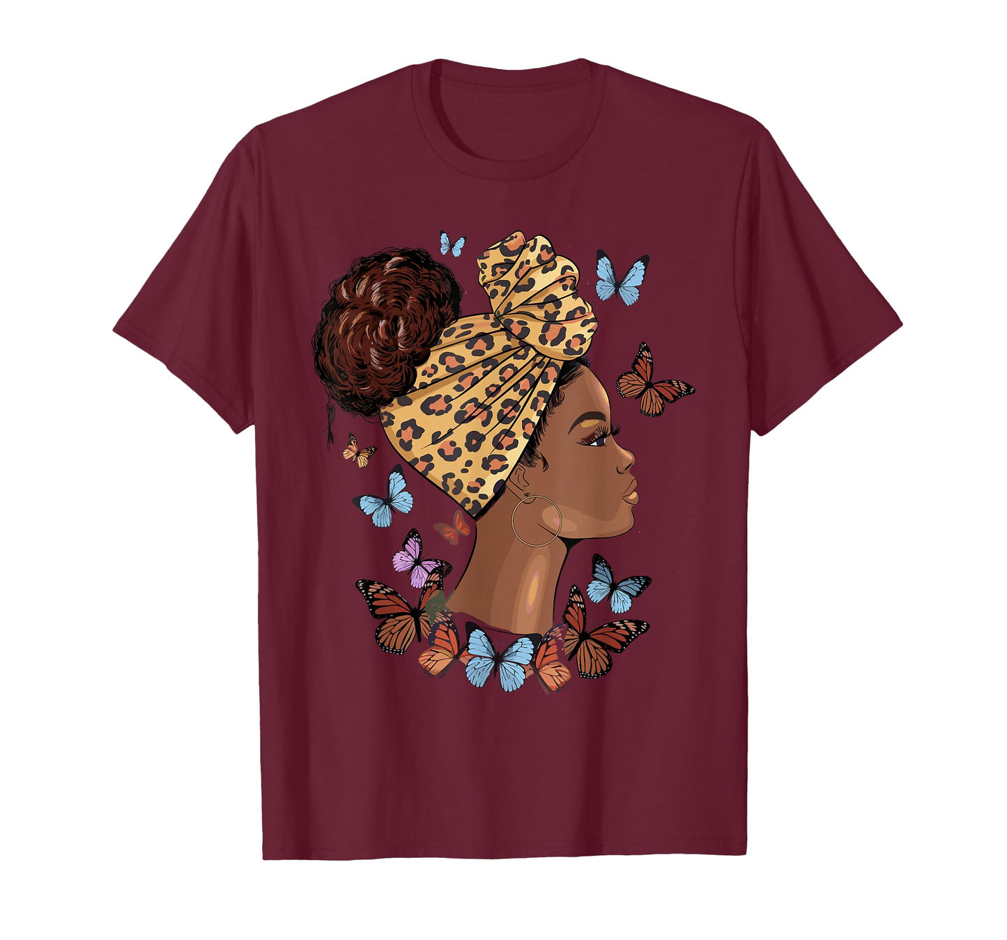 Best African Art for Women Girls Kente Cloth African Print T-Shirt