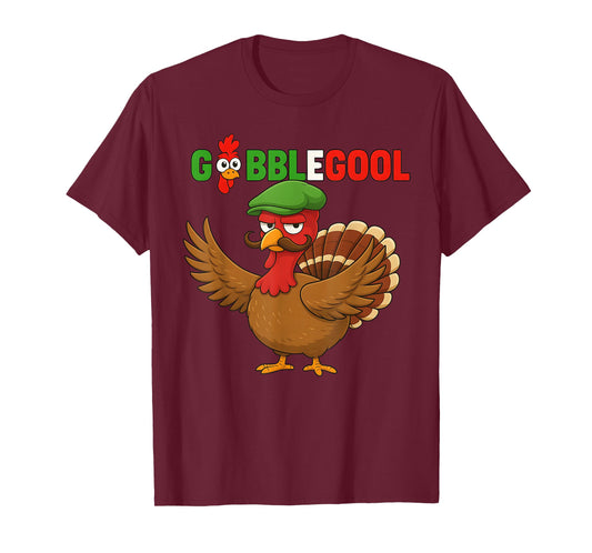 Turkey Trot Gobblegool Funny Thanksgiving T-Shirt