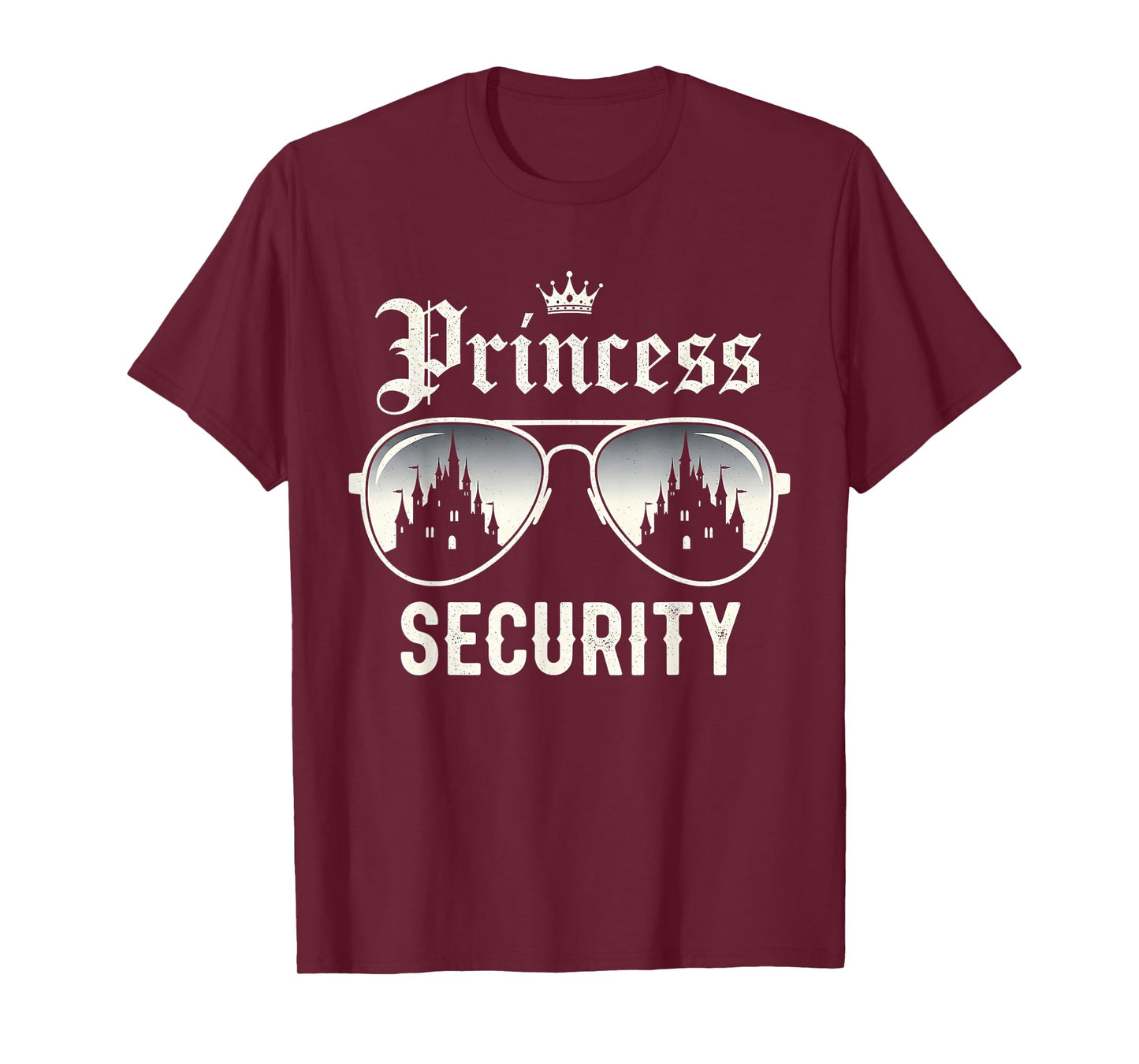 Princess Security Protection Castle Royal Birthday Girls T-Shirt