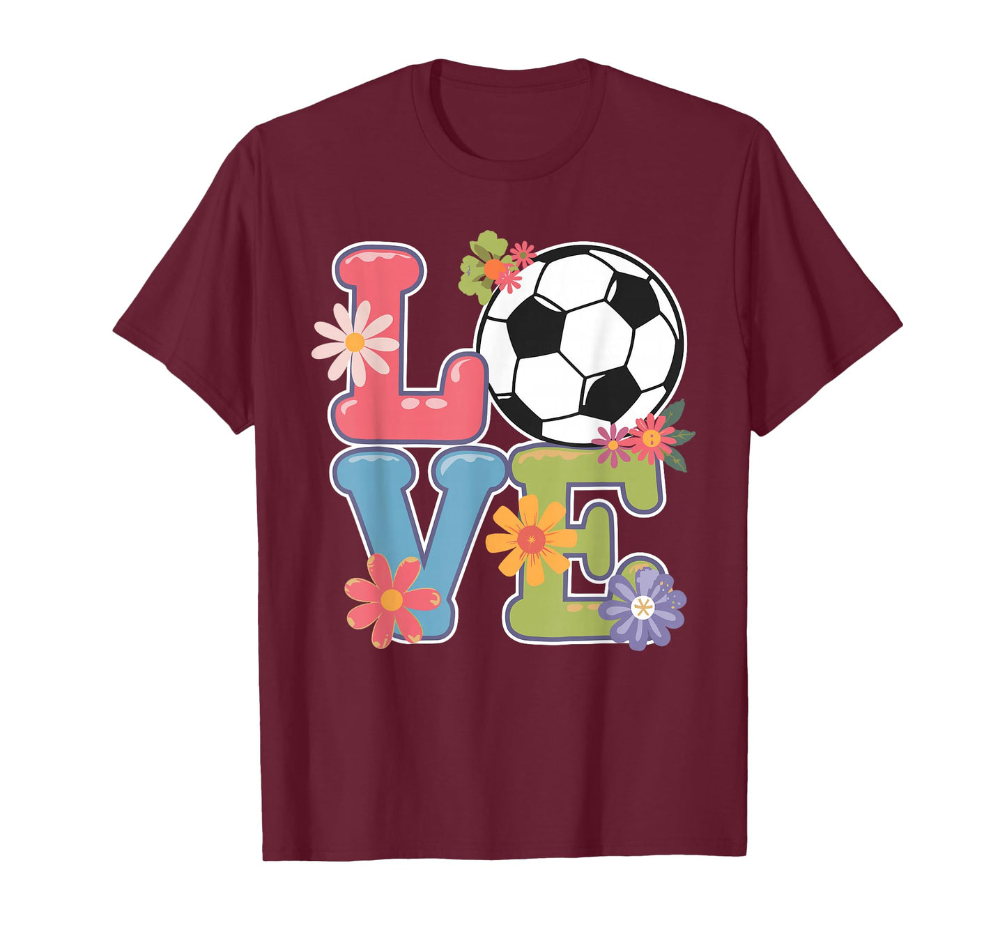 Cool Soccer Art for Women Teen Girls Goalie Soccer Player T-Shirt