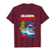 Grandpa Grandson Cruise 2025 Memories Christmas Family Kids T-Shirt