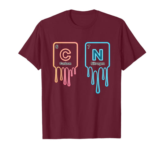 6 7 Funny Science Chemistry Teacher Periodic Table Meme T-Shirt