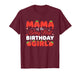 Mom Mama of The Berry First Birthday Girl Strawberry Party T-Shirt