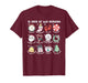 Funny 12 Days of Labor and Delivery Nursing Merry Christmas T-Shirt