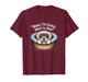 Nope, I'm Going Back to Bed Funny Cute Sleepy Puppy Dog T-Shirt