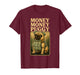 Money Money Puggy - Funny Dog Pug Brainrot Gaming Slang Meme T-Shirt