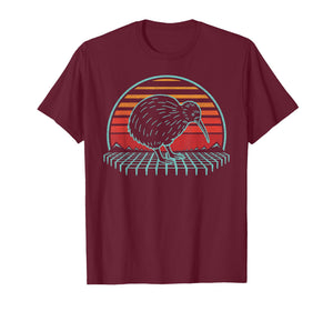 Kiwi Bird Lover Animal Retro Vintage 80s T-Shirt