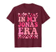 Groovy in My Jonas Era Funny Jonas Heart for Men Women Kids T-Shirt
