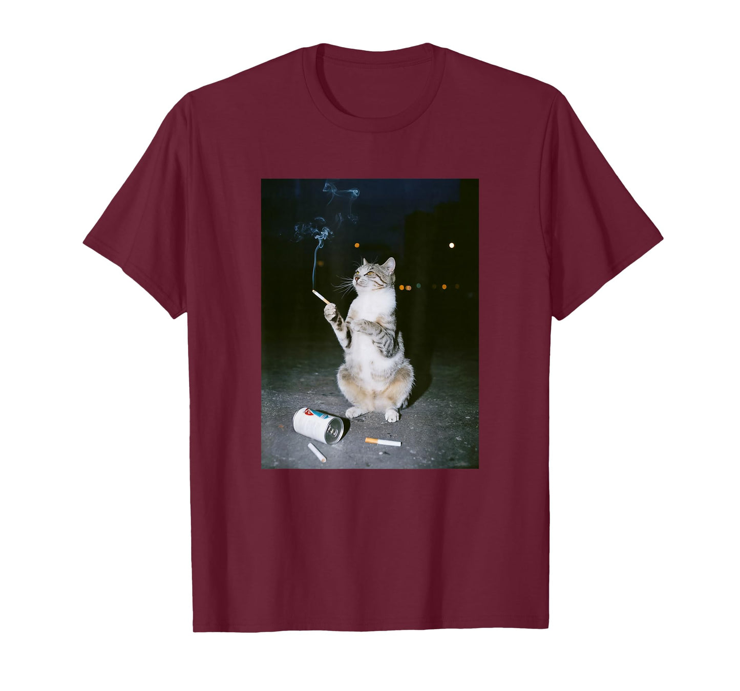 Street Gangster Cats Meme Cat Lovers Funny Memes Brainrot T-Shirt