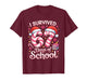 I Survived 67 Days of School - Funny Teachers Students Girls T-Shirt