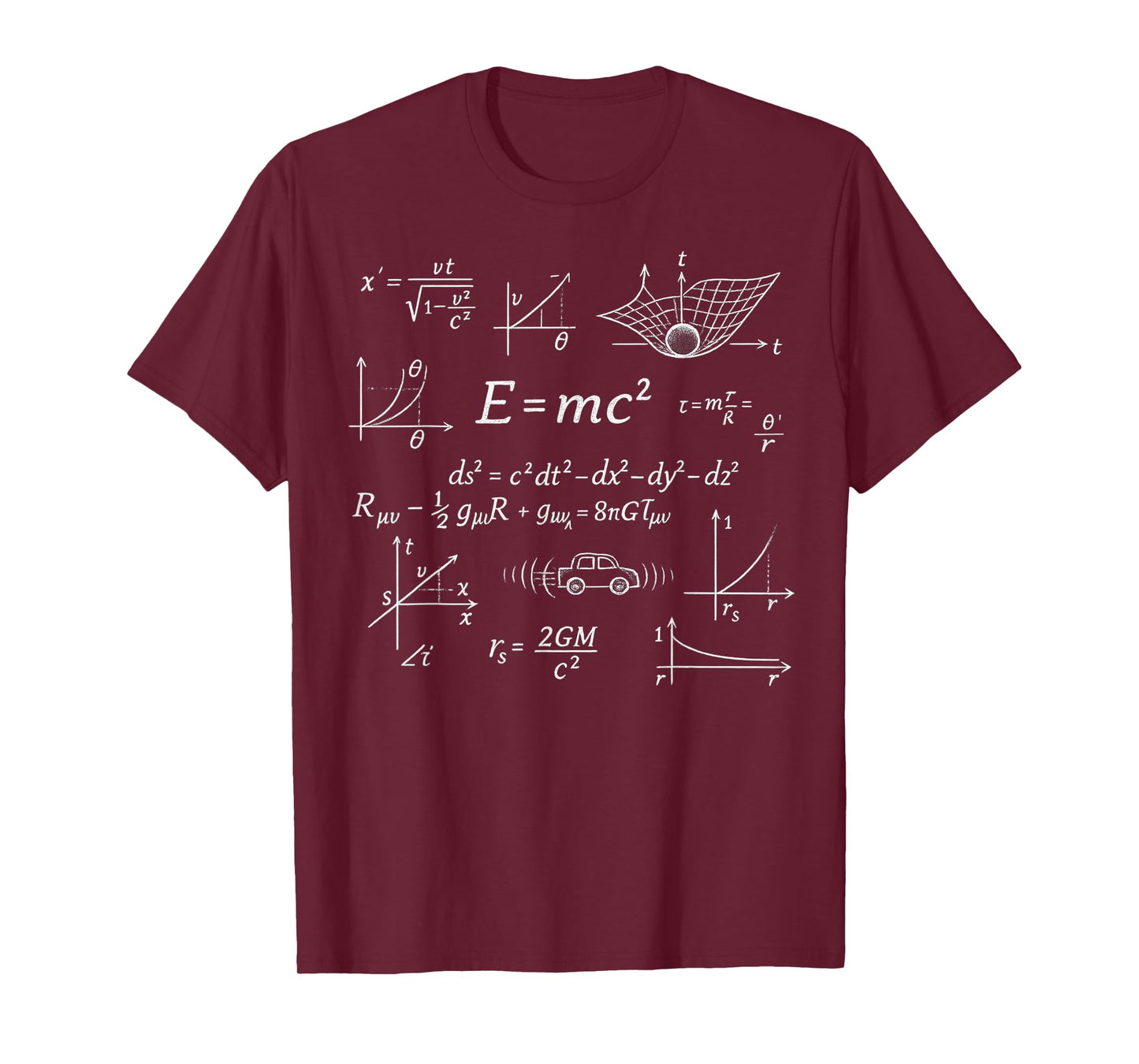 Einstein Formulas for Science Enthusiasts T-Shirt