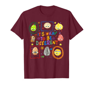 It's Okay to Be Different Autism Awareness Autistic Puzzle T-Shirt