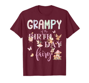 Grampy of The Birthday Fairy Birthday Girl Magical Family T-Shirt