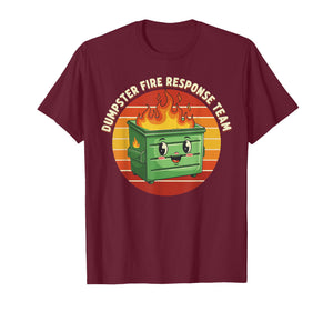Employee Dumpster Fire Response Team Ugly Christmas Sweater T-Shirt