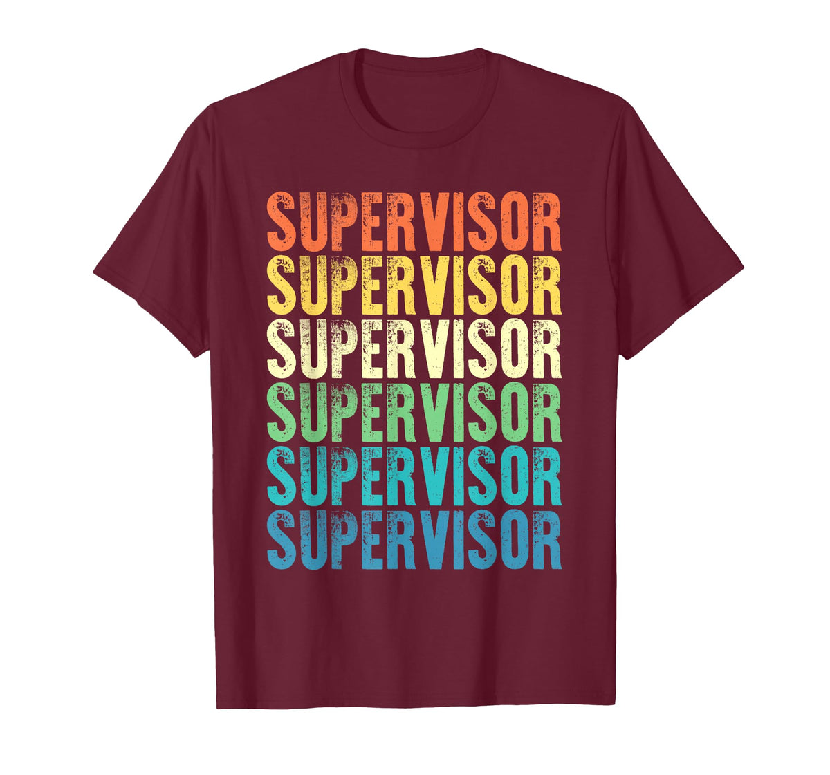 Supervisor Vintage Style Job T-Shirt