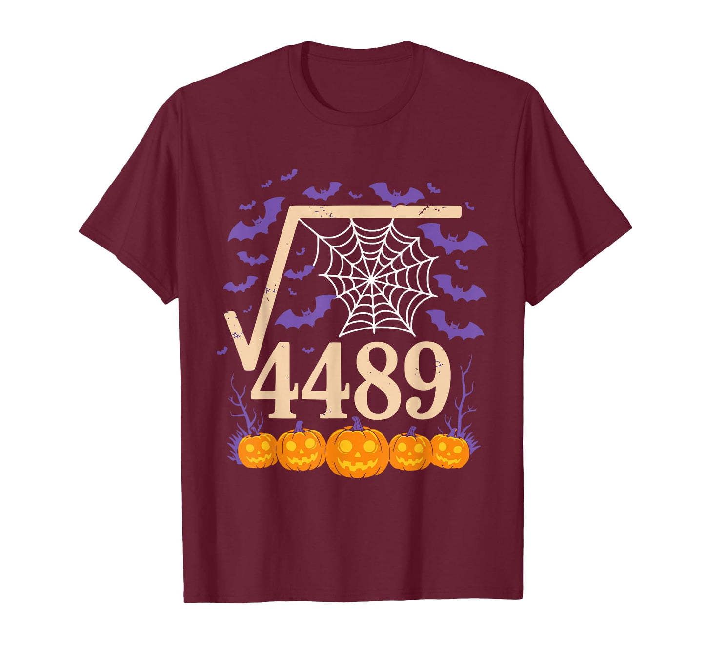 Funny 67 Meme Math Teacher 6 7 Square Root 4489 T-Shirt