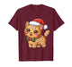 Gingerbread Cat Christmas Cat Lover Xmas T-Shirt