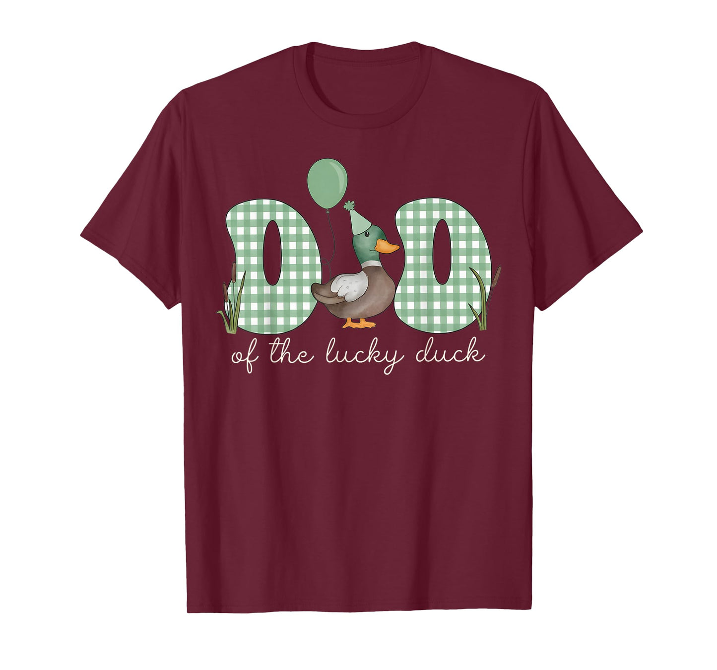Mom & Dad of The Lucky Duck 1St Birthday Mommy and Me Duck P T-Shirt