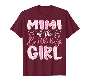 Mimi of The Birthday Girl Pink Coquette Bow Family T-Shirt