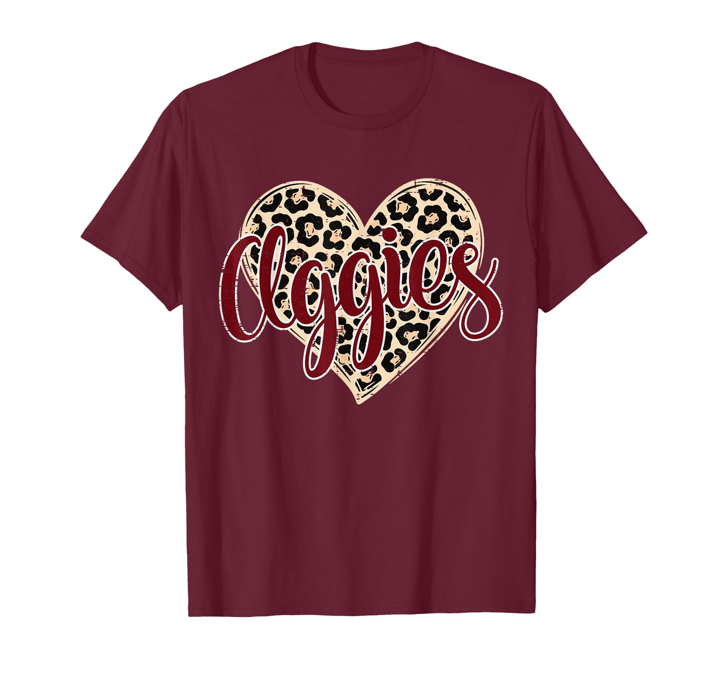 Aggies Heart Men Women Kids Youth Teen Boys Girls T-Shirt