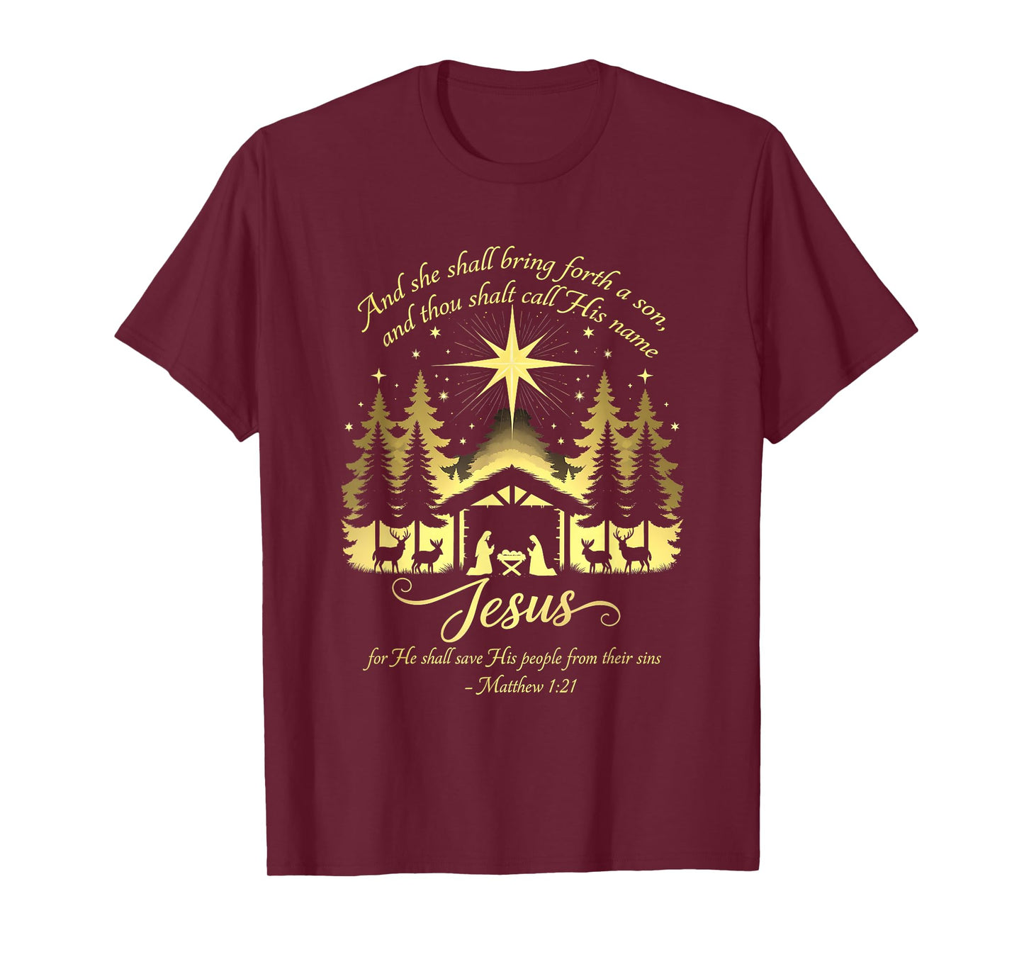 Christmas Coquette Jesus Faith T-Shirt