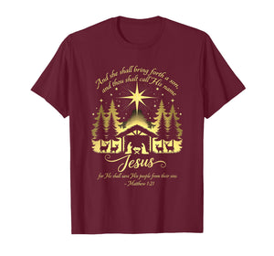 Christmas Coquette Jesus Faith T-Shirt