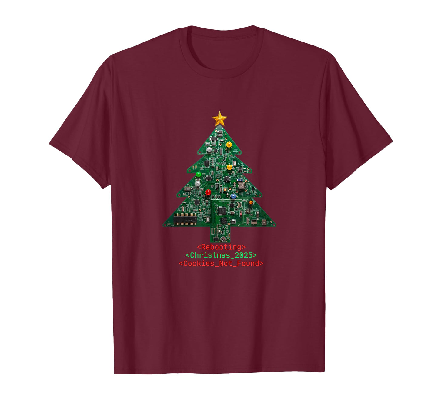 Rebooting The Holidays IT Tech Support Computer Geek Gift T-Shirt