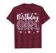 Leopard Cheetah Birthday Girl Animal Party T-Shirt