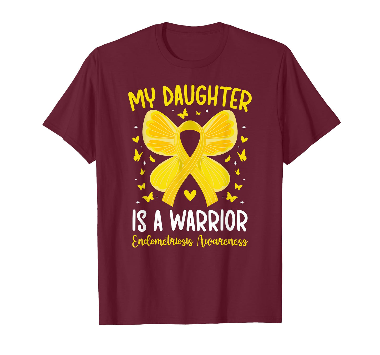Mom of an Endo Warrior Mother Endometriosis Awareness Month T-Shirt
