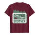 One Happy Brother Camper 1St Birthday Camping Bear T-Shirt
