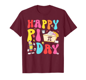 3.14 Happy Pi Day Pie Day Symbol Math Lover Teacher Kids T-Shirt