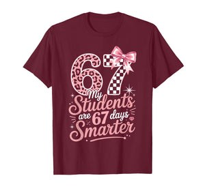 67 Days Smarter Six Seven Days 67 Meme 6 7 Students Teachers T-Shirt