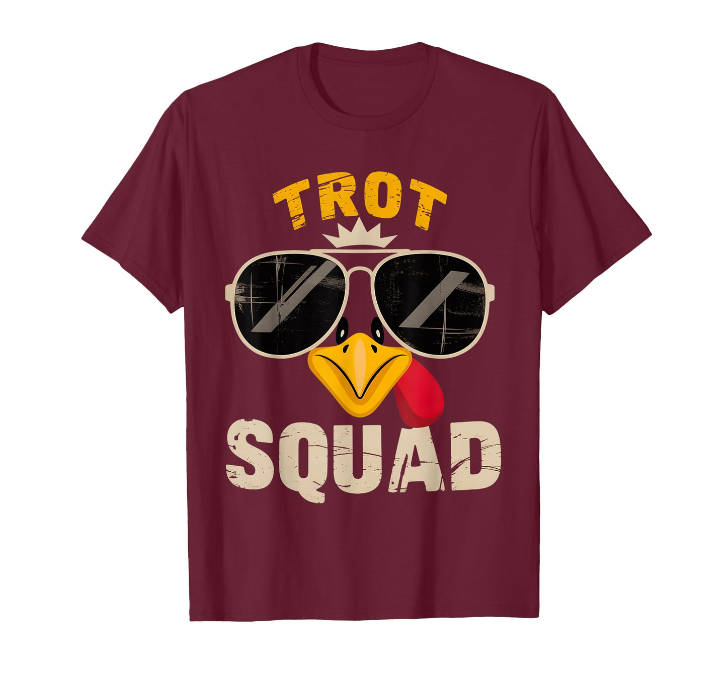 Thanksgiving Turkey Trot Squad 2025 Trot Race Women Men Kids T-Shirt