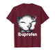 Funny Ibuprofen Cat Meme with Cringe Ugly Feline Face T-Shirt