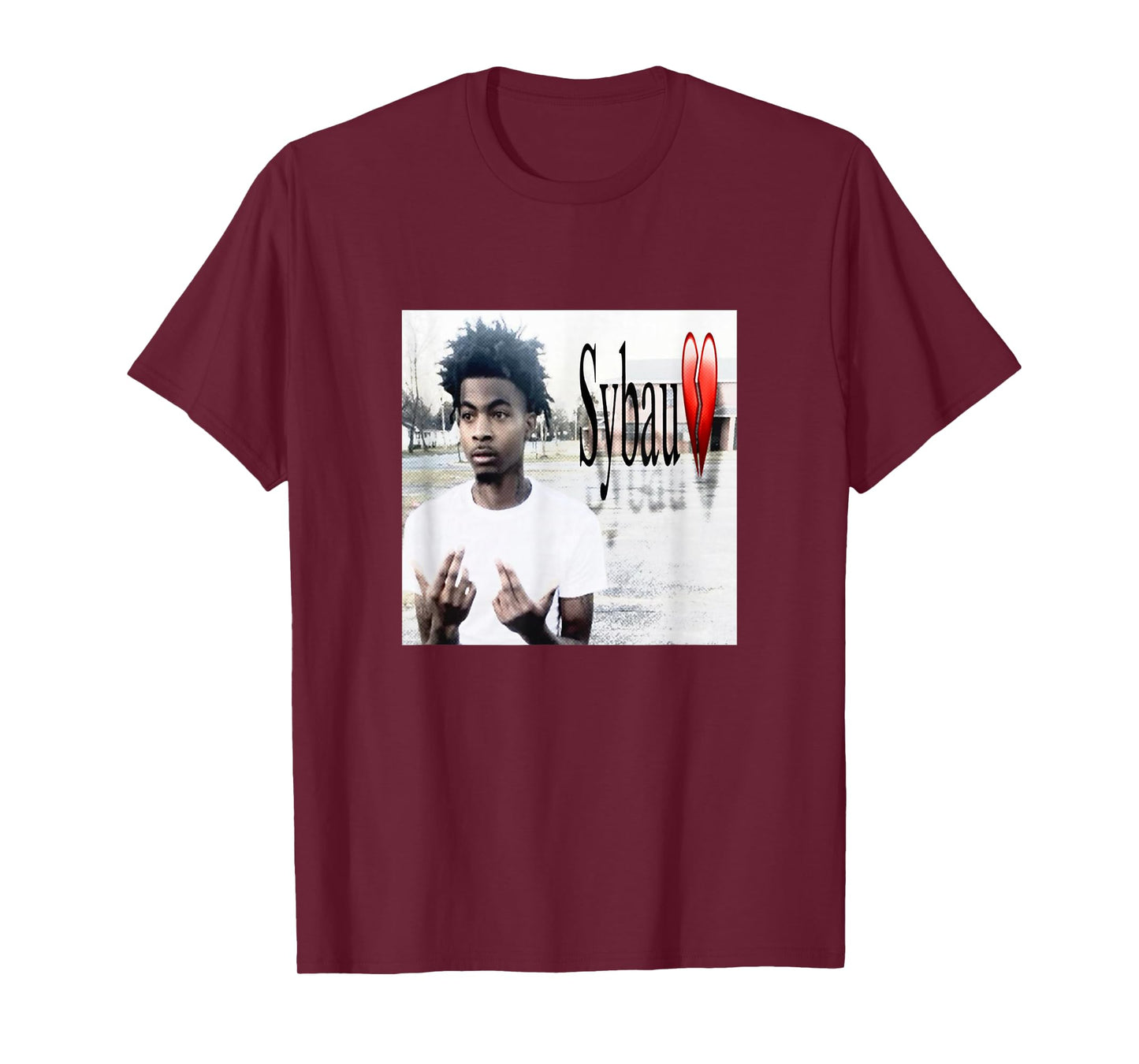 sybau Lazer dim 700 Streetwear Funny Gift Novelty Big Text T-Shirt