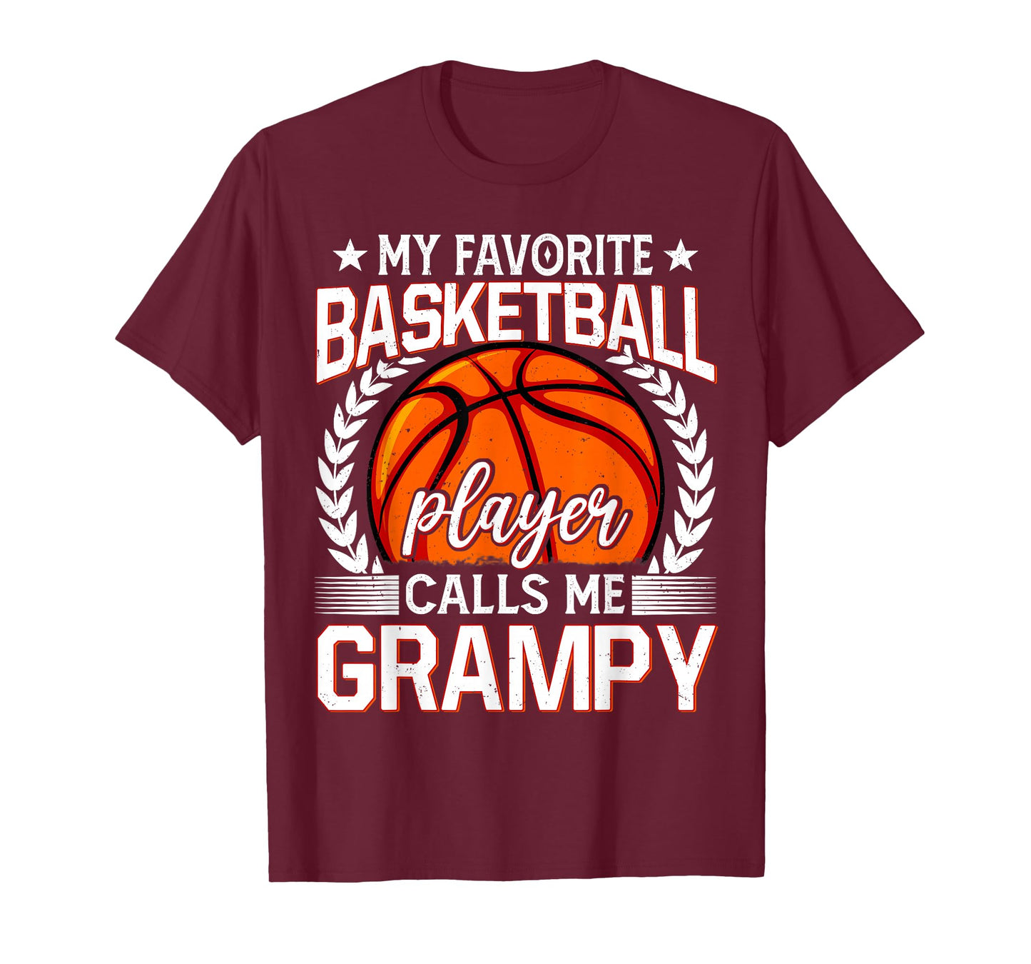My Favorite Basketball Player Calls Me Grampy T-Shirt