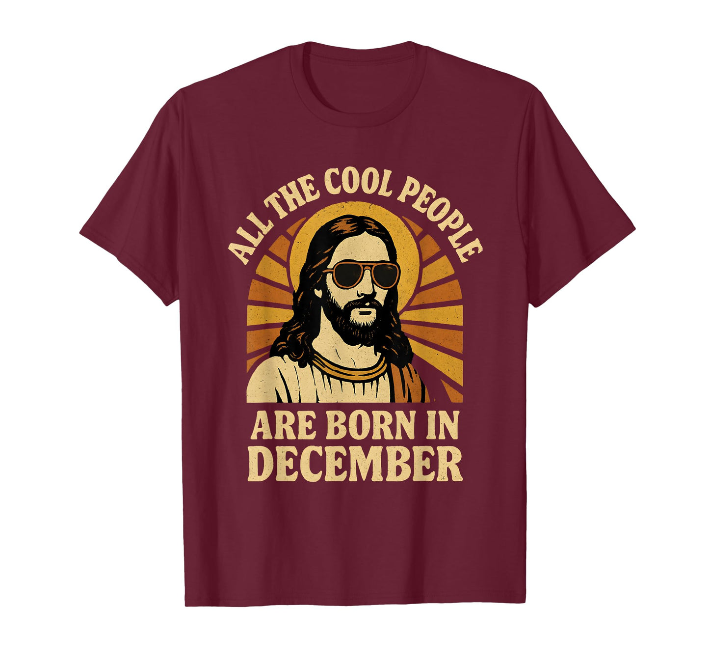 All Cool People are Born in December Birthday T-Shirt