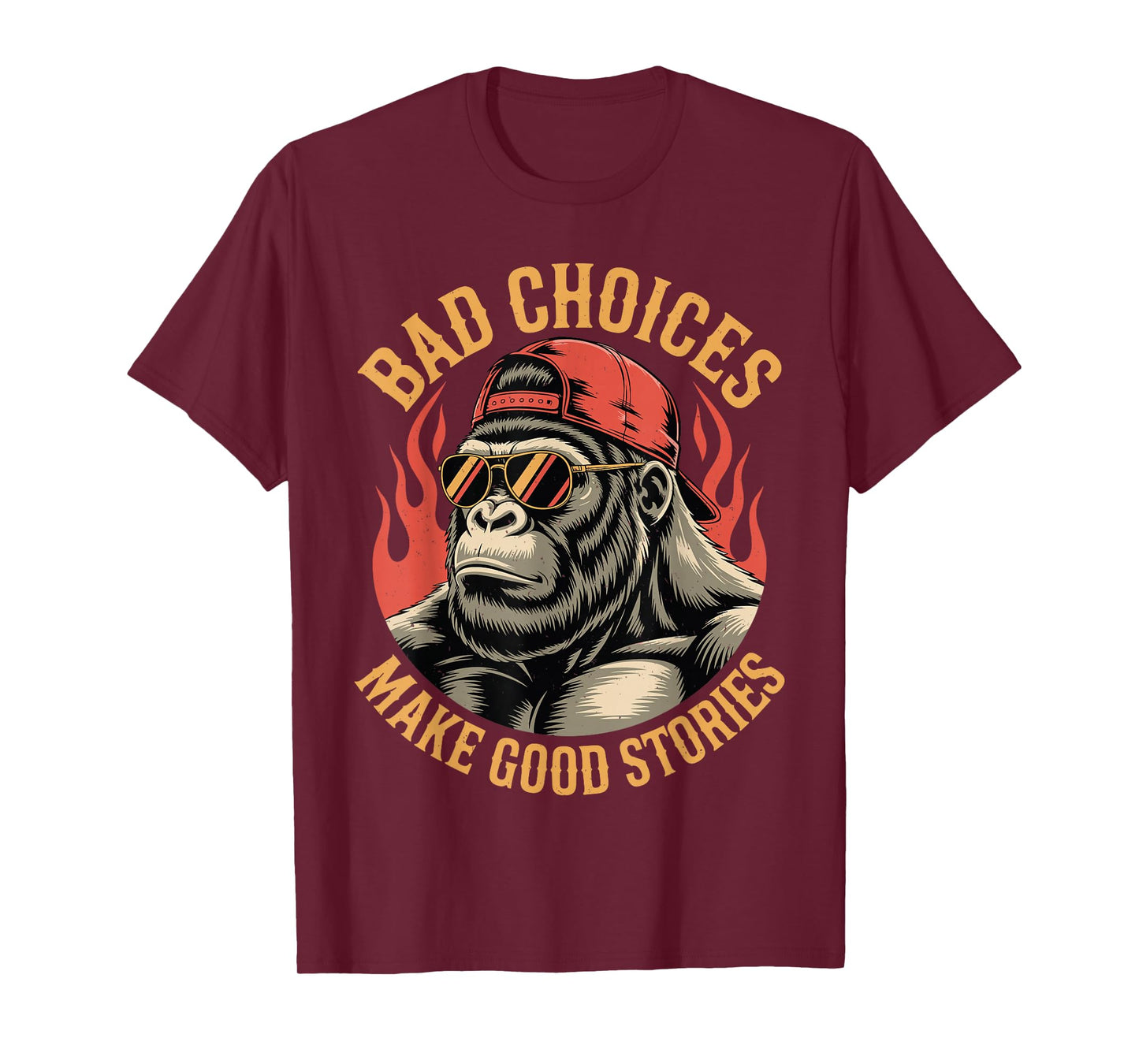 Vintage Sasquatch Sunglasses Funny Sarcastic Sayings Bigfoot T-Shirt