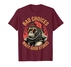 Vintage Sasquatch Sunglasses Funny Sarcastic Sayings Bigfoot T-Shirt