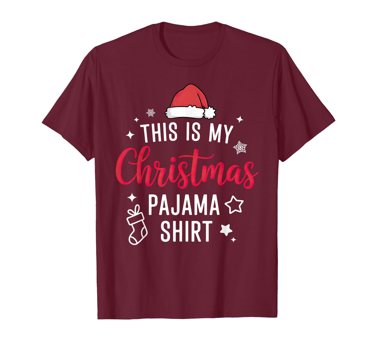 Christmas PJ Pajama PJS T-Shirt