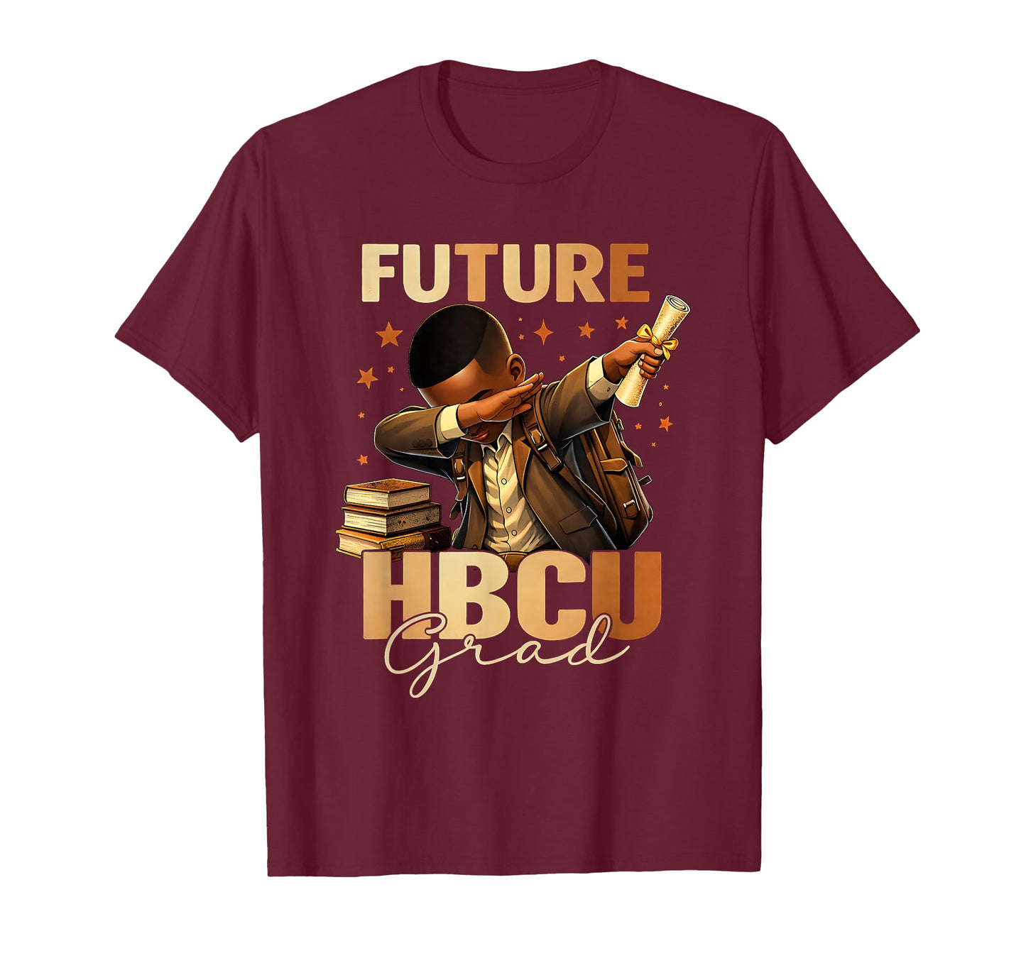 Future HBCU Grad History Black Boy Girls Graduation Students T-Shirt