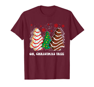 Oh Christmas Tree Cookie Cakes Debbie Xmas Becky Cake Lovers T-Shirt