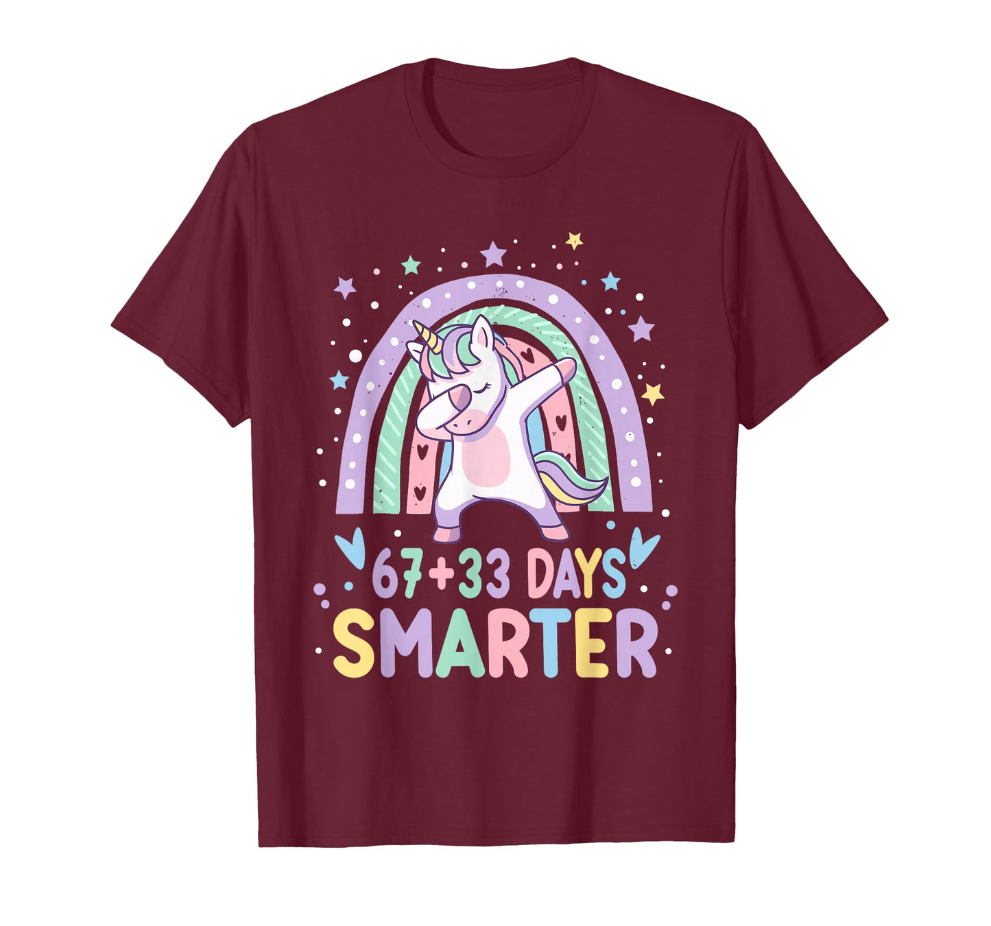 Happy 67+ 33 Days of School Six Seven Meme Teacher Student T-Shirt