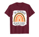 in October We Wear Orange Leopard Rainbow ADHD Awareness T-Shirt