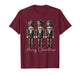 Funny Retro Leopard Nutcrackers Ballet Sugar Plum Fairy Xmas T-Shirt